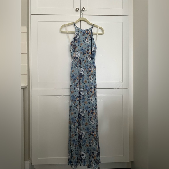 Moon River Maxi Floral Beach Dress - Picture 1 of 5